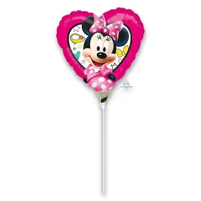 Foliowy balonik imprezowy okrągły Minnie 2